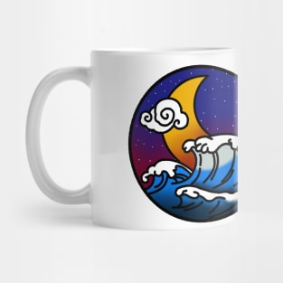 Stormy moon Mug